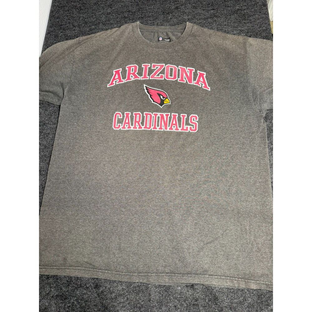 Arizona Cardinals Gray NFL Football Tee Tshirt Mens Size XL